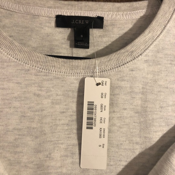 J Crew Tie-Sleeve Sweatshirt NWT - Picture 3 of 4